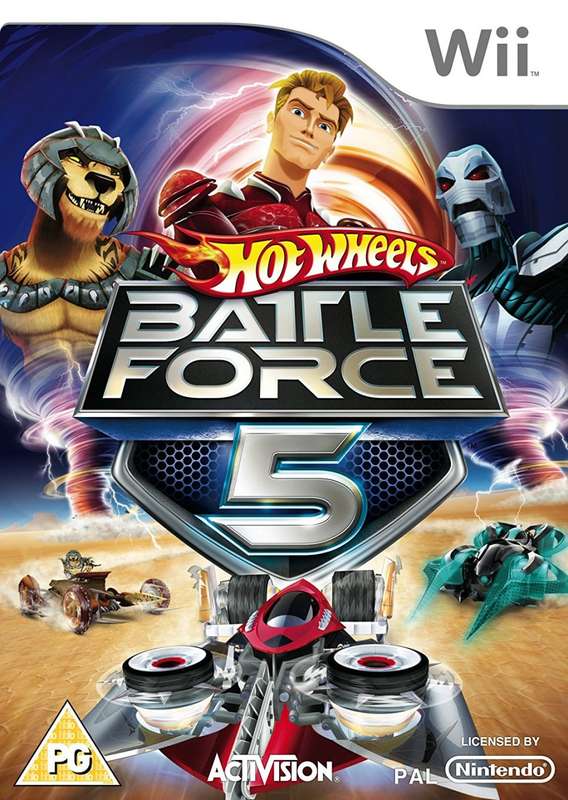 Wii Hot Wheels Battle Force 5