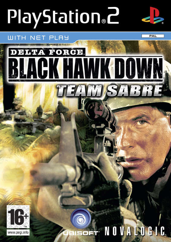 PS2 Delta Force Black Hawk Down Team Sabre