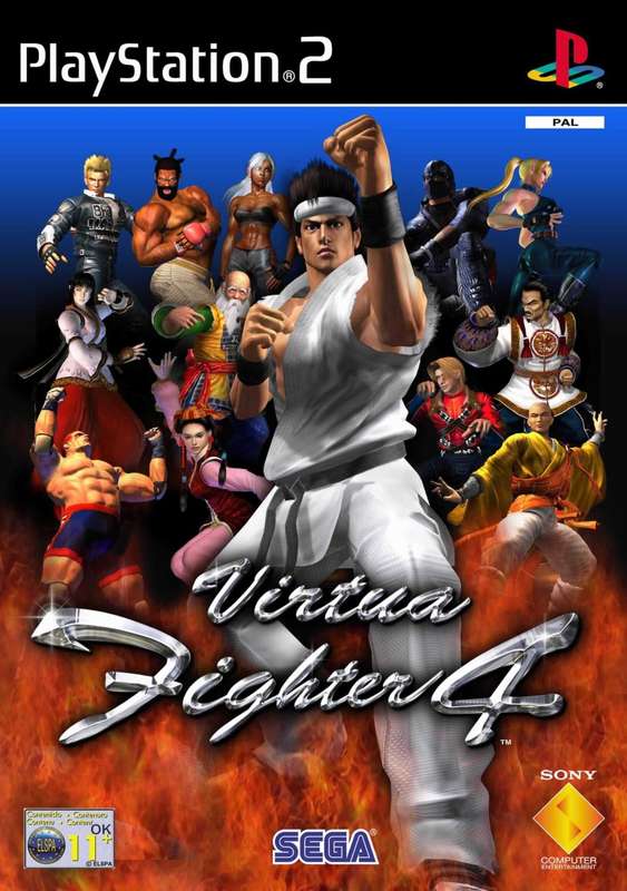 PS2 Virtua Fighter 4