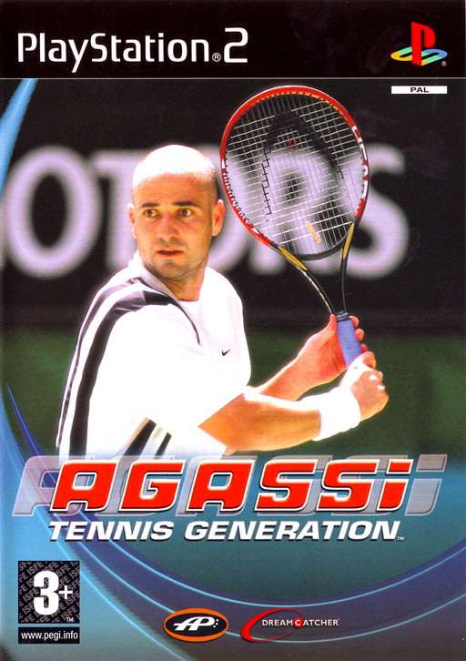 PS2 Agassi Tennis Generation