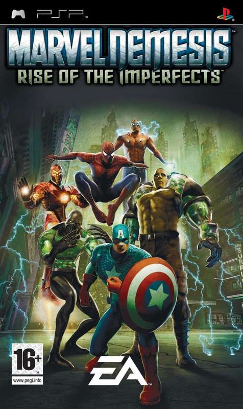 PSP MARVEL NEMESIS RISE OF THE IMPERFECTS / BID TO WIN