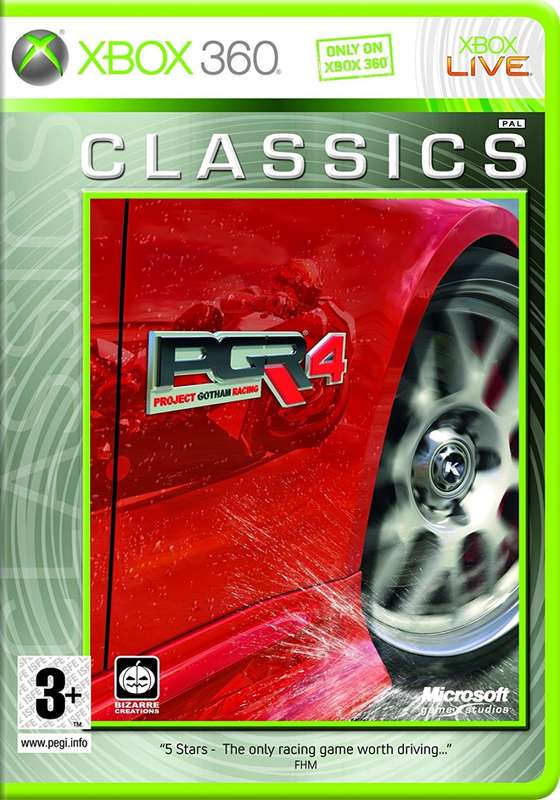 Xbox 360 PGR Project Gotham Racing 4 Classics / Original Product
