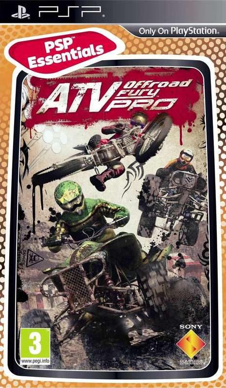 PSP ATV Offroad Fury Pro Essentials / As New