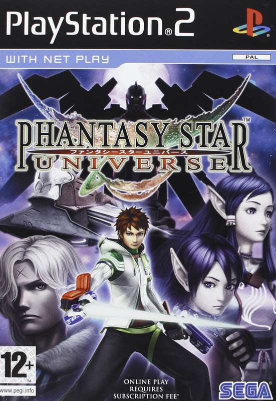 PS2 Phantasy Star Universe