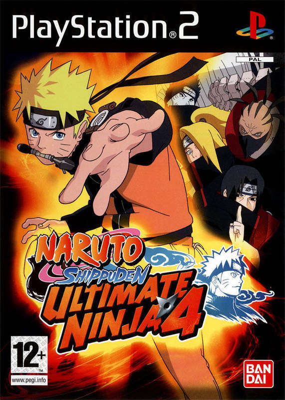 PS2 NARUTO SHIPPUDEN ULTIMATE NINJA 4