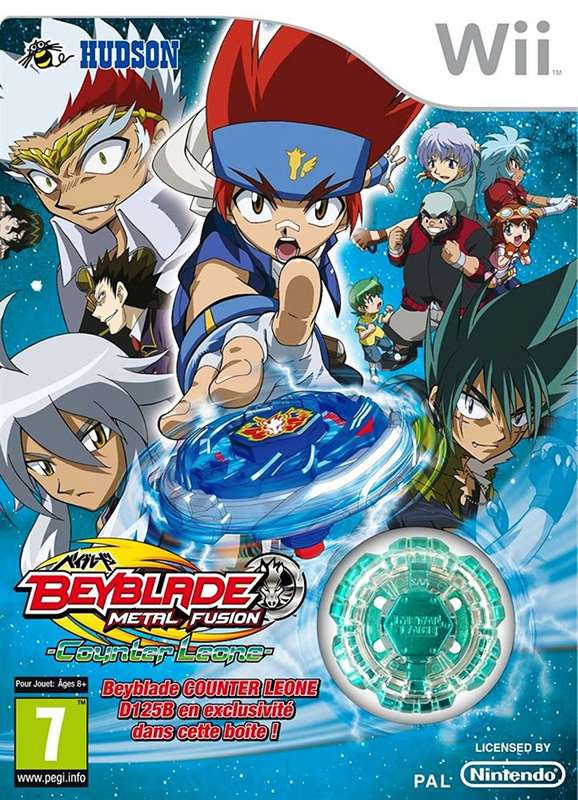 Wii Beyblade Metal Fusion Counter Leone Exclusive Toy Bundle / Brand New (Sealed)