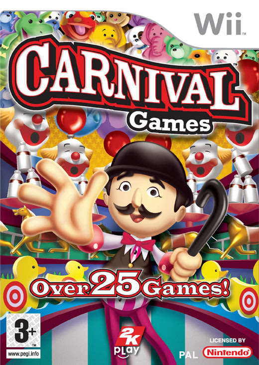 Wii Carnival Funfair Games / As New