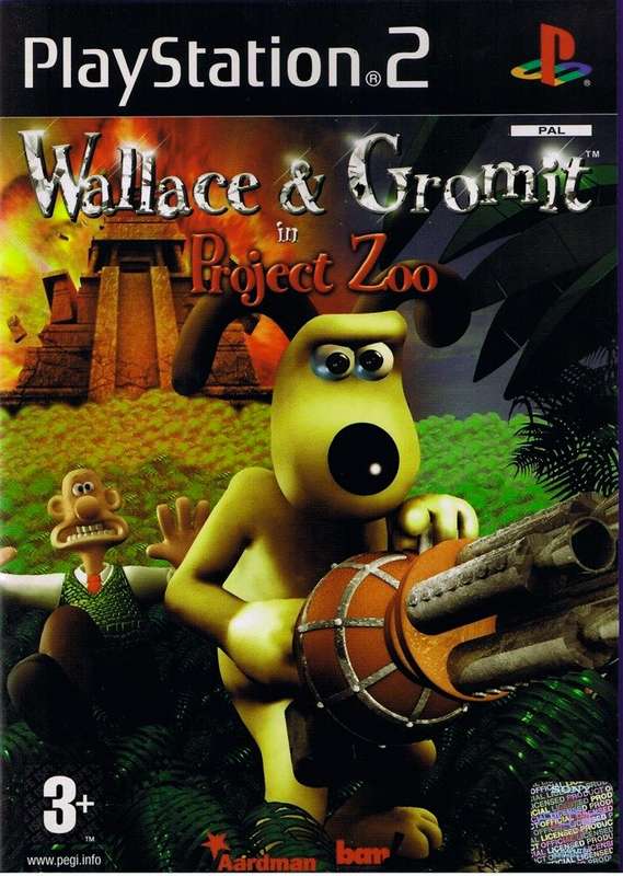PS2 Wallace & Gromit In Project Zoo