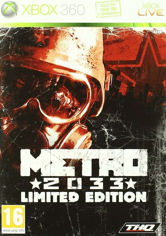 XBOX 360 METRO 2033 LIMITED EDITION / AS NEW / ORIGINAL PRODUCT