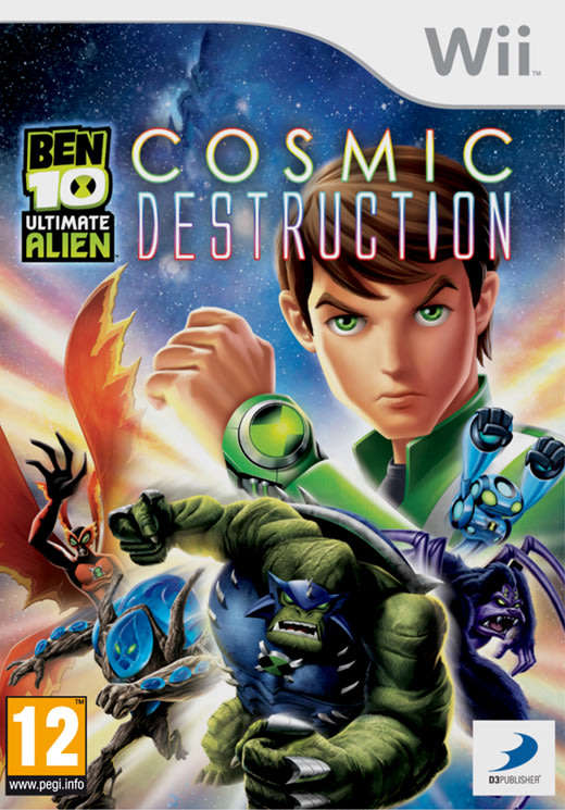 Wii Ben 10 Ultimate Alien Cosmic Destruction