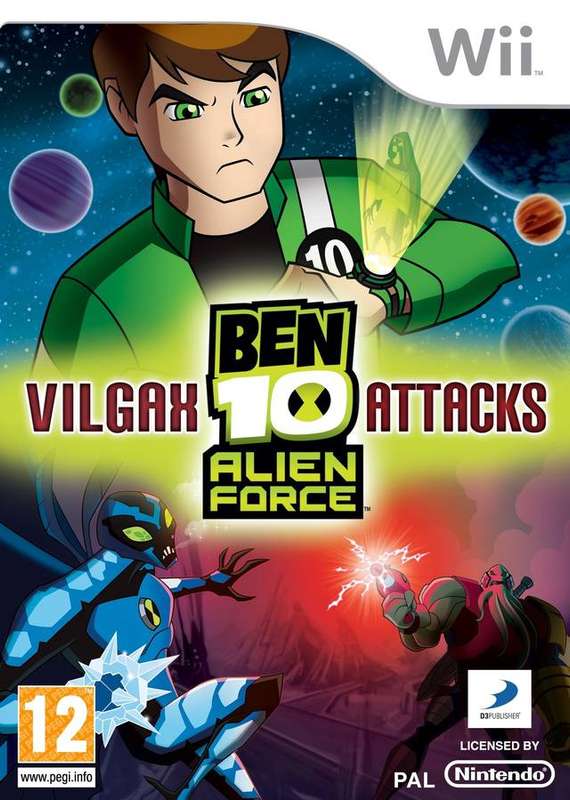 Wii Ben 10 Alien Force Vilgax Attacks