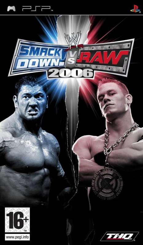 PSP WWE Smackdown Vs Raw 2006
