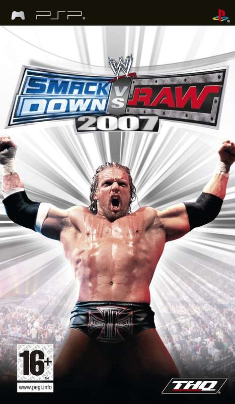 PSP WWE SMACKDOWN VS RAW 2007