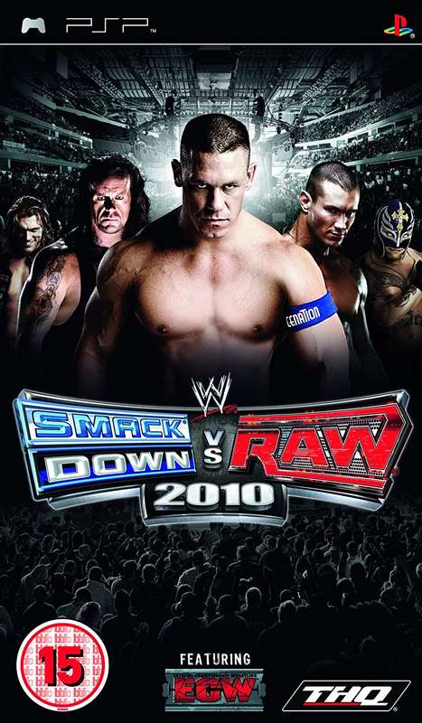 PSP WWE SMACKDOWN VS RAW 2010