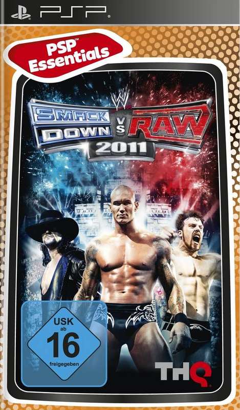 PSP WWE SMACKDOWN VS RAW 2011 ESSENTIALS