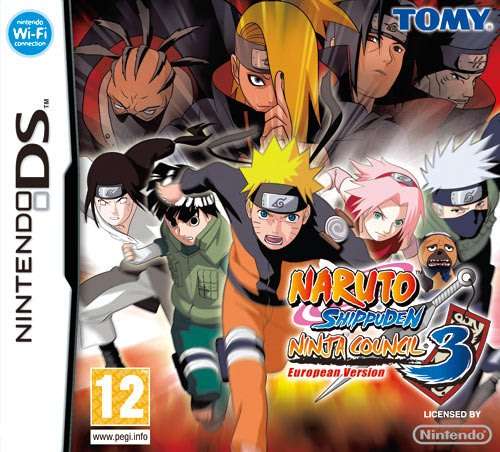 NINTENDO DS NARUTO SHIPPUDEN NINJA COUNCIL 3 EUROPEAN VERSION / BRAND NEW (SEALED)
