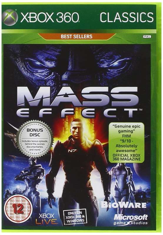 Xbox 360 Mass Effect Classics / Original Product