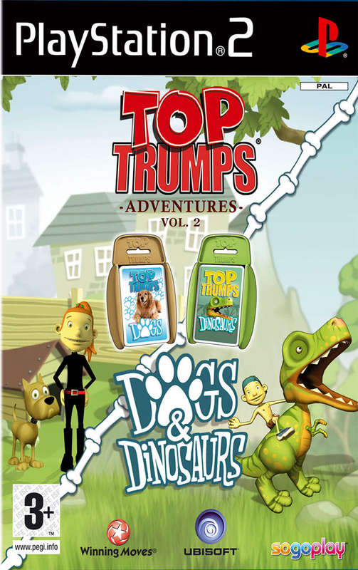 PS2 Top Trumps Adventures Vol 2 Dogs & Dinosaurs