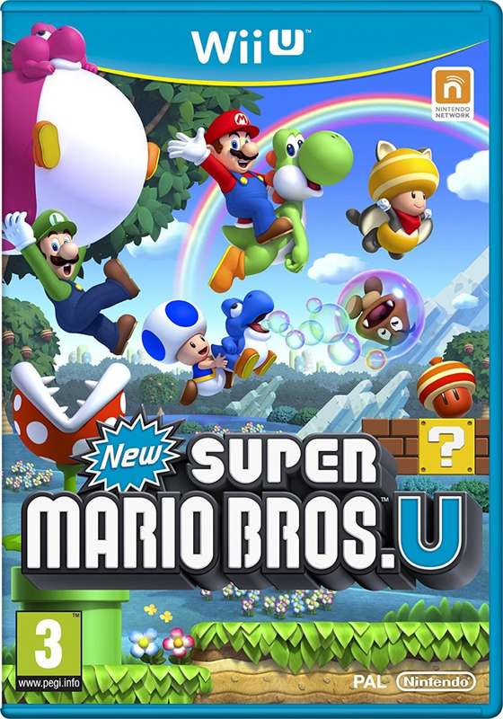 WiiU New Super Mario Bros U