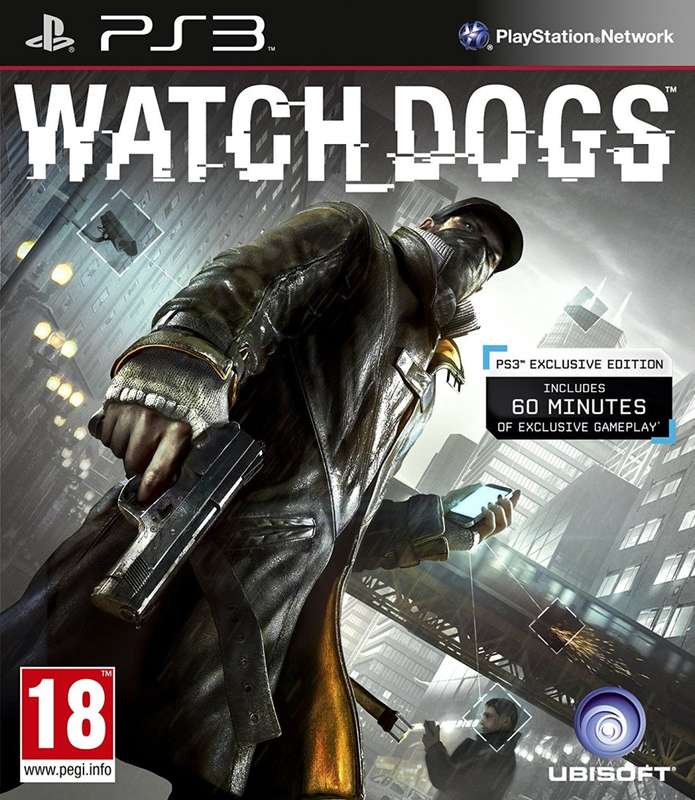 PS3 WATCH DOGS SPECIAL EDITION / AS NEW