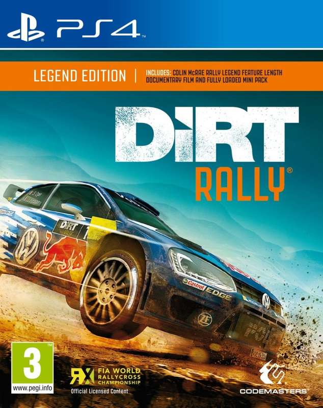PS4 DIRT RALLY LEGEND EDITION