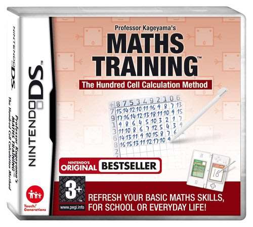 Nintendo DS Professor Kageyamas Maths Training The Hundred Cell Calculation Method