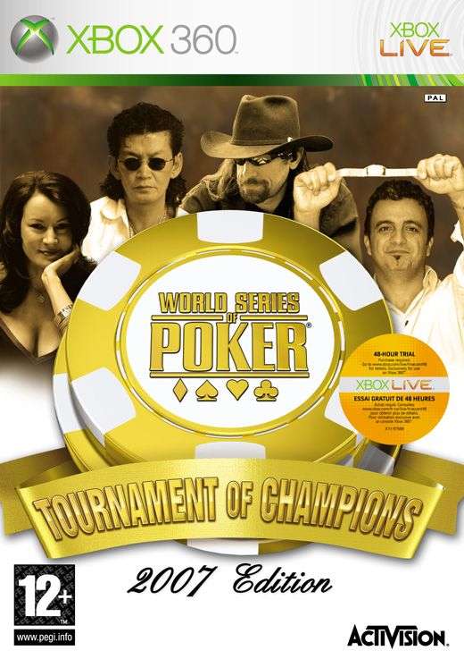 Xbox 360 World Series Of Poker Tournament Of Champions 2007 Edition / As New / Original Product