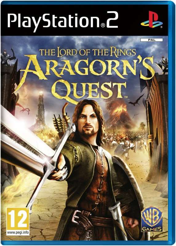 PS2 The Lord Of The Rings Aragorns Quest / As New
