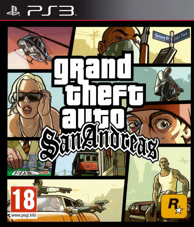 PS3 GTA SAN ANDREAS / BRAND NEW (SEALED)