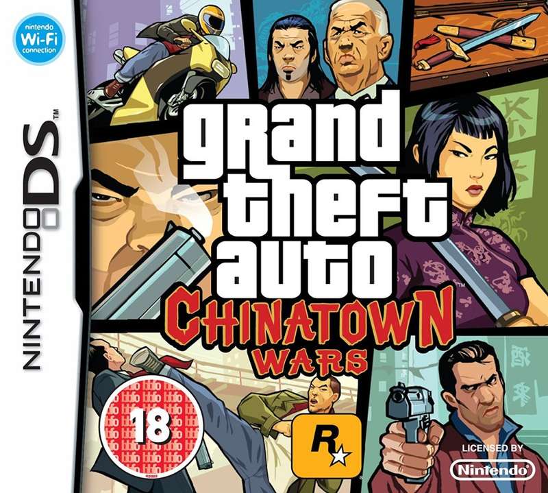 NINTENDO DS GTA CHINATOWN WARS