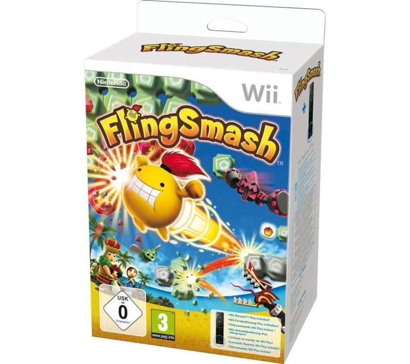 Wii Flingsmash Game With Wii Remote Plus Bundle / Brand New (Sealed)