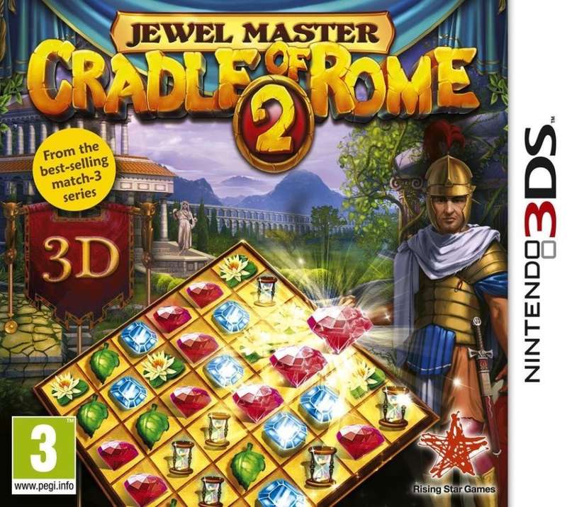 Nintendo 3DS Jewel Master Cradle Of Rome 2 / Brand New (Sealed)