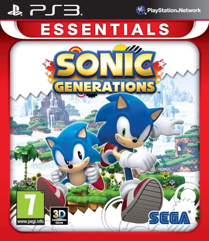 PS3 Sonic Generations Essentials / Brand New (Sealed)
