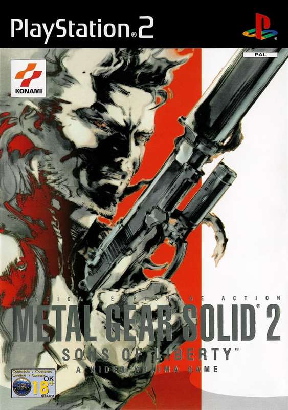 PS2 Metal Gear Solid 2 Sons Of Liberty