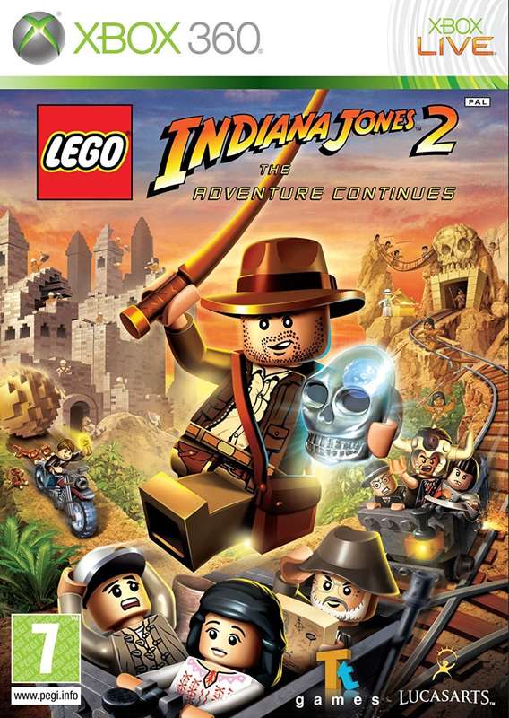 Xbox 360 Lego Indiana Jones 2 The Adventure Continues / Original Product