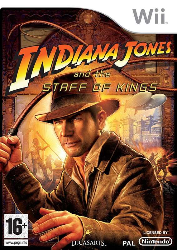 Wii Indiana Jones And The Staff Of Kings / As New