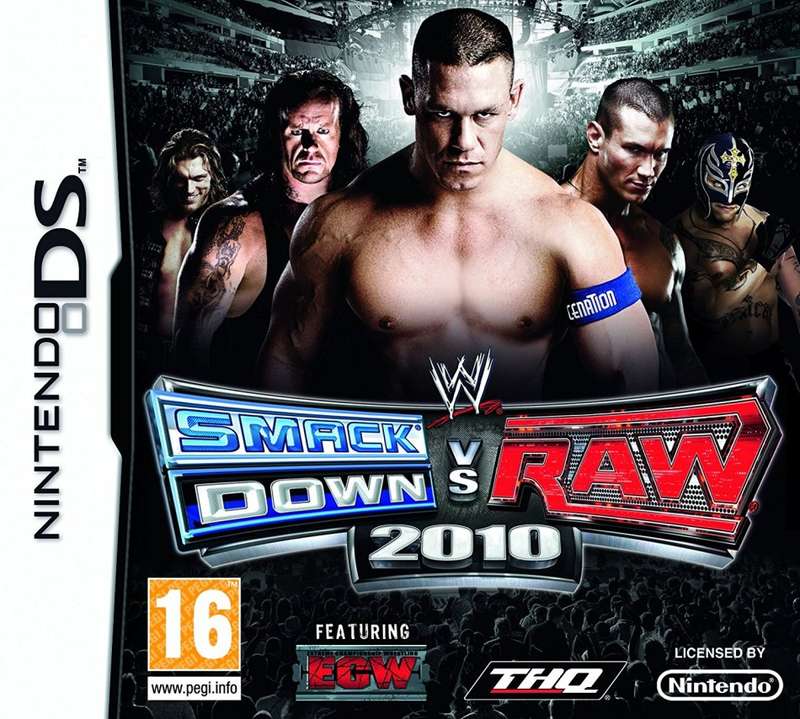 NINTENDO DS WWE SMACKDOWN VS RAW 2010