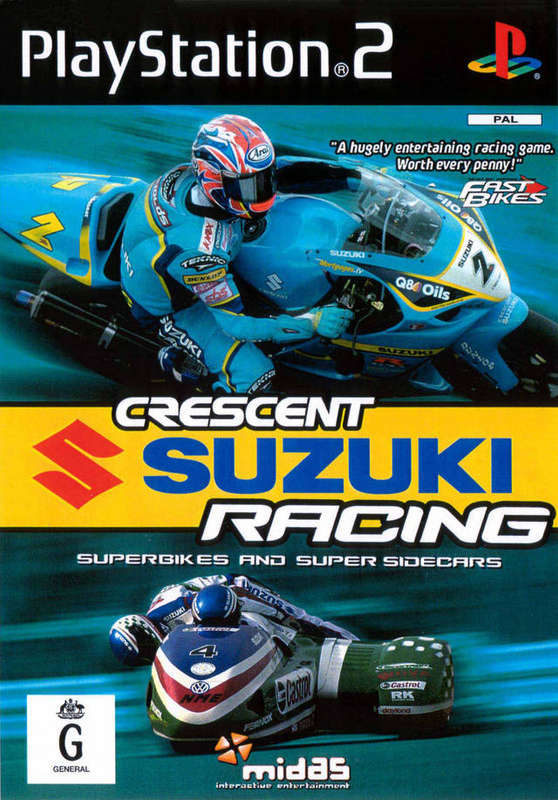 PS2 CRESCENT SUZUKI RACING SUPERBIKES AND SUPER SIDECARS