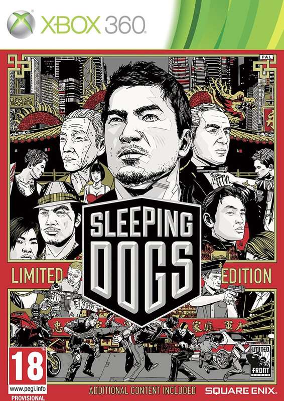 Xbox 360 Sleeping Dogs Limited Edition / Original Product