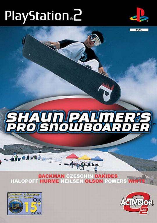 PS2 Shaun Palmers Pro Snowboarder