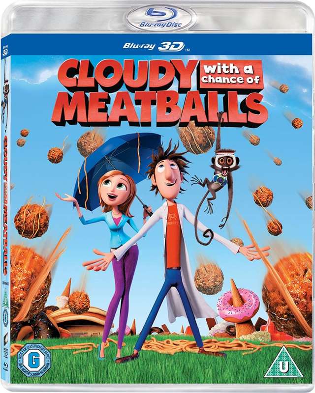 Cloudy With A Chance Of Meatballs (Blu-Ray 3D)