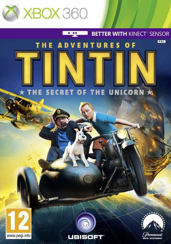 Xbox 360 The Adventures Of Tintin The Secret Of The Unicorn / As New / Original Product
