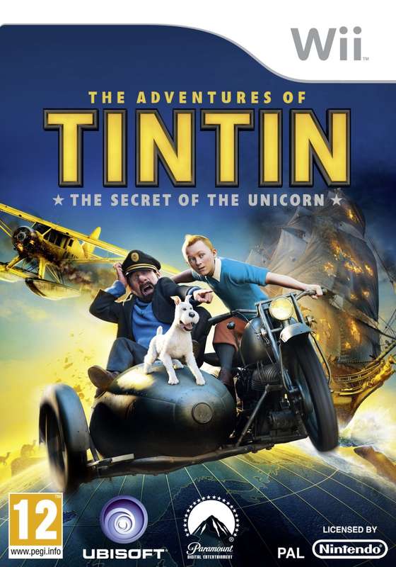 Wii The Adventures Of Tintin The Secret Of The Unicorn