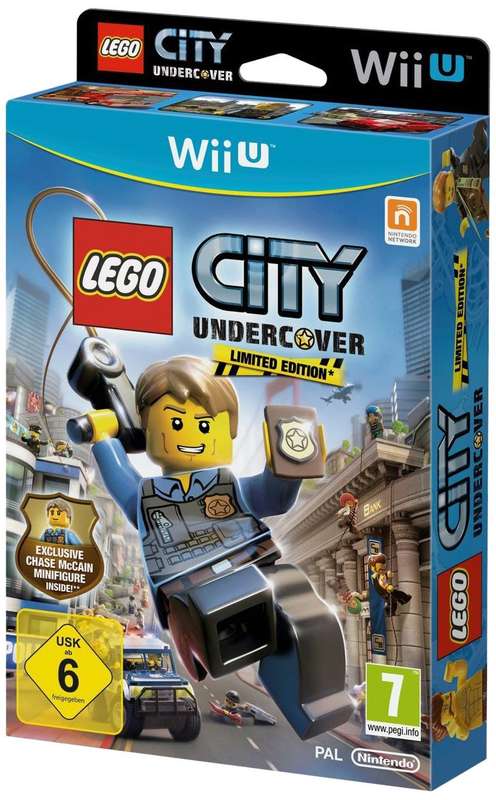 WiiU Lego City Undercover Figurine Limited Edition / Brand New (Sealed)
