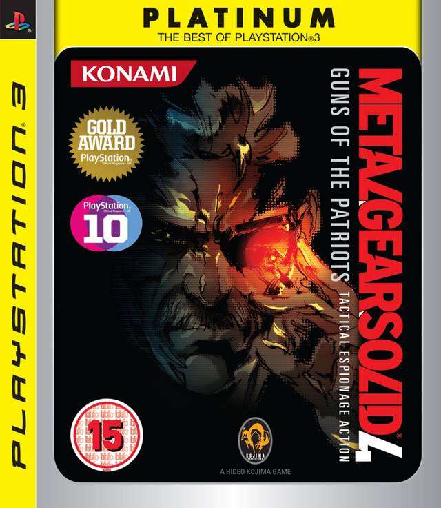 PS3 Metal Gear Solid 4 Guns Of The Patriots