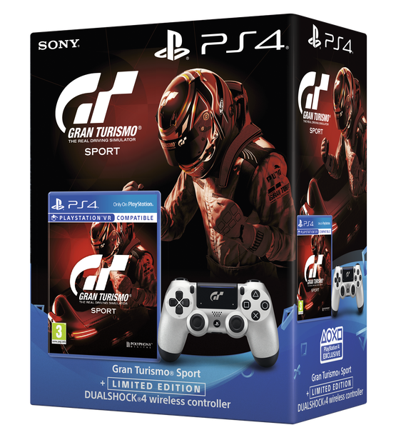 PS4 GT Gran Turismo Sport & LE Dualshock 4 Wireless Controller Bundle / Brand New (Boxed)