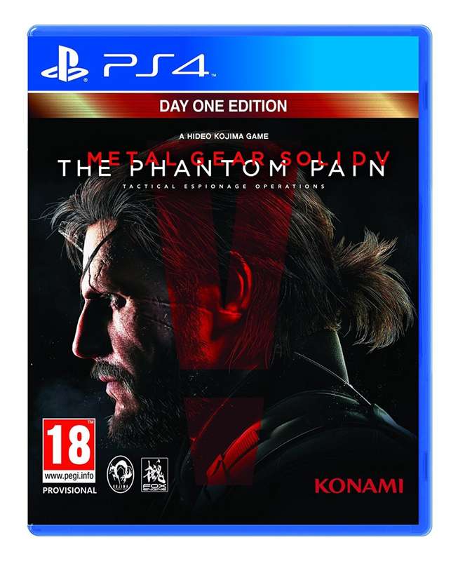 PS4 METAL GEAR SOLID V THE PHANTOM PAIN LE 500GB CONSOLE BUNDLE / BRAND NEW (SEALED) / BID TO WIN