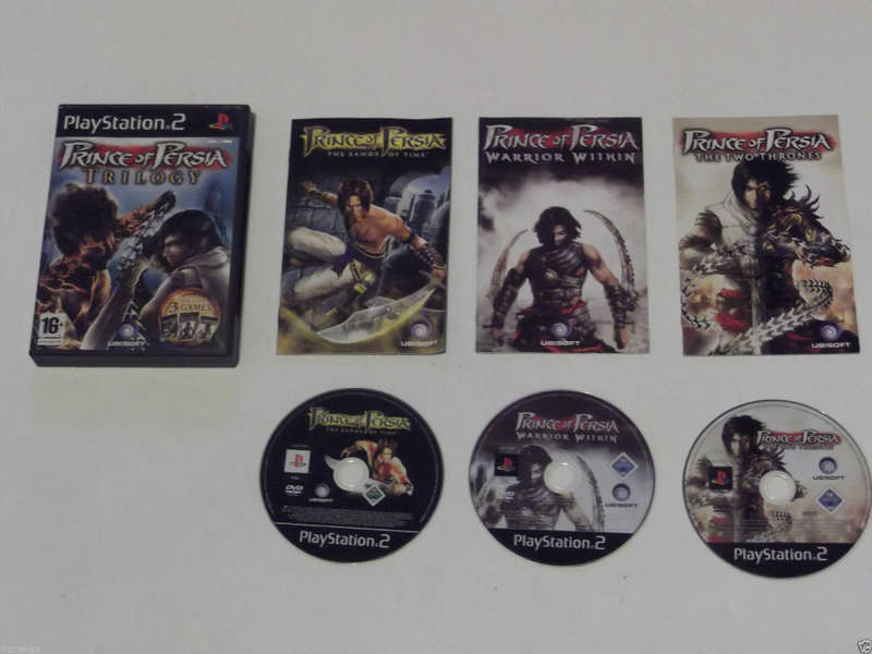 PS2 Prince Of Persia Trilogy