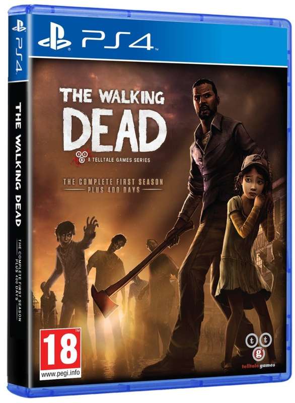 PS4 The Walking Dead The Complete First Season Plus 400 Days / As New