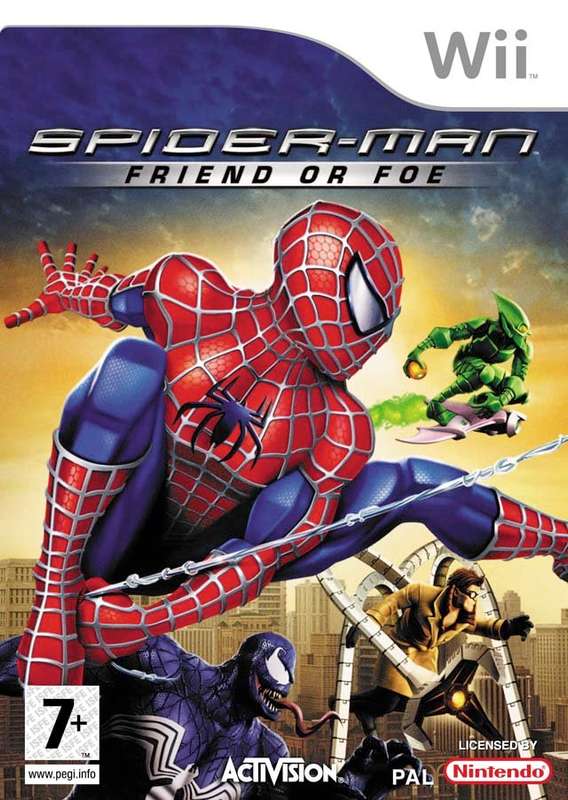 Wii Spider-Man Friend Or Foe